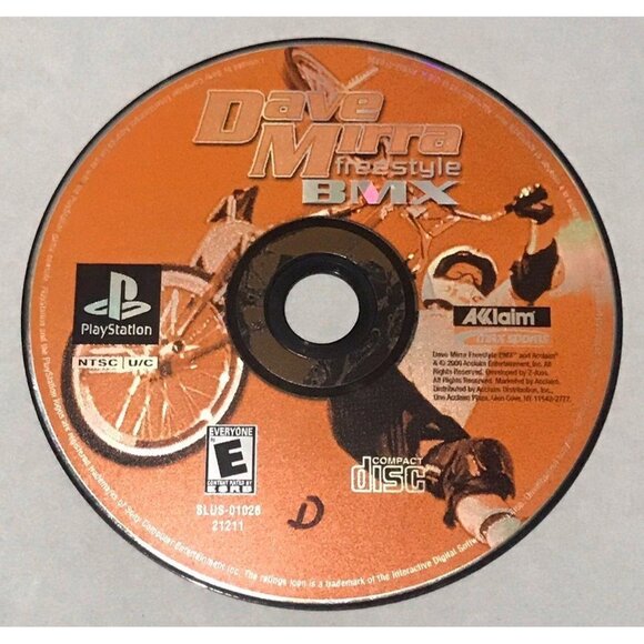 PS1: Dave Mirra Freestyle BMX, PlayStation 1 - Picture 1 of 1